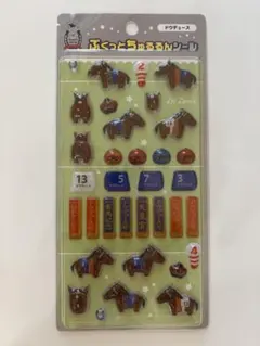 サラブレッドコレクション ドウデュース　ぷくっとちゅるるんシールのサムネイル