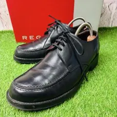 美品 リーガル 革靴 外羽根 オックスフォード uチップ ダービーシューズ 24