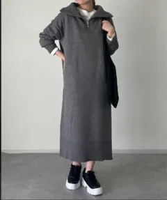 un dix cors ニットワンピース アンディコール