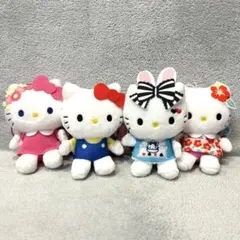 ハローキティ　My ハローキティマスコット１　２　４種セット