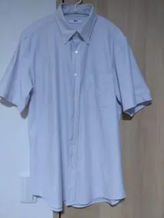 ★*ん様 UNIQLO ドライノンアイロン　ジャージーシャツ（半袖）メンズL