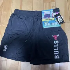 シカゴ・ブルズ 黒 パンツ水着上下セット シカゴ・ブルズ 黒 パンツ水着上下セット | Mercari
