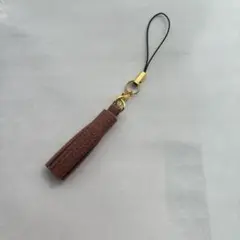 タッセル　キーホルダー　レザー