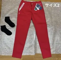 jack bunnyロゴプリントパンツサイズ2新品未使用タグ付おまけ付き