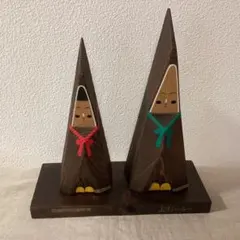 アンティーク お杉わらべ 木製 秋田杉 こけし 置物 インテリア オブジェ