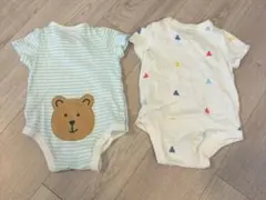 baby gapロンパース2点セット 3-6ヶ月用