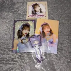 仲川瑠夏　1番くじ　ラバーチャーム　ステッカー