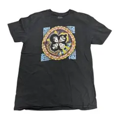 バンドTシャツ　KISS プリント　ロック　ヘビメタ　古着8SM2