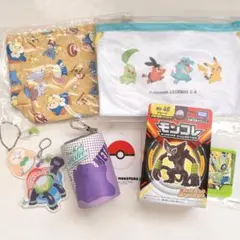 ポケモン グッズ まとめ売り モンコレ ザルード メタモンポーチ　他