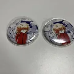 ラスワン 名探偵コナン 灰原哀 プレミアムナイト缶バッジ 2個セット