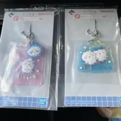一番くじちいかわ　ラバーチャーム　キーホルダー　ハチワレ　ちいかわ