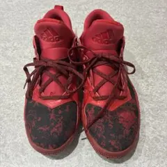 adidas バスケットボールシューズ レッド