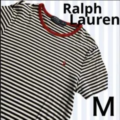 【ラルフローレン】Ralph Lauren ストライプ 半袖Tシャツ （M）