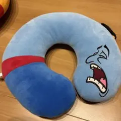ジーニー ネックピロー 青 赤