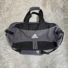【大幅値下げ‼️】adidas ボストンバッグ グレー/ブラック