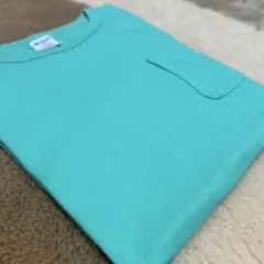 Champion チャンピオン USA製 T1011 グリーン ポケットTシャツのサムネイル
