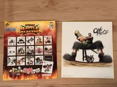 ワンピース　一番くじ　20thアニバーサリー色紙　ゾロ