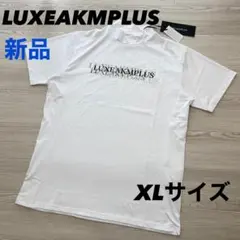 新品　LUXEAKMPLUS モックネック　半袖シャツ　カットソー　ホワイトのサムネイル