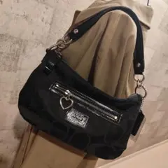 未使用 超希少 COACH コーチ ポピー 2WAY ショルダーバッグ Y2K