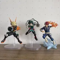 一番くじ 僕のヒーローアカデミア 死闘 緑谷出久 爆豪勝己 轟焦凍　セット