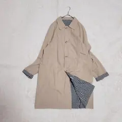 URBAN RESEARCH DOORS リバーシブル コート ギンガムチェック