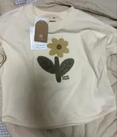 nia nani 花柄 半袖Tシャツ 100