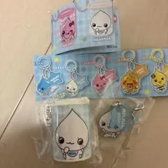 しずくちゃん　みるみるちゃん　めじるしチャーム　コインシリンダー