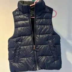 GapKids ネイビー ダウンベスト 110cm