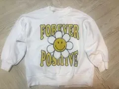 ［ZARA］Smiley デザイン トレーナー　128cm（8Y）