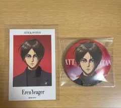 進撃の巨人 エレン 缶バッジ RUNWAY 京都IP書店 WIT 激動 蔦屋 - メルカリ