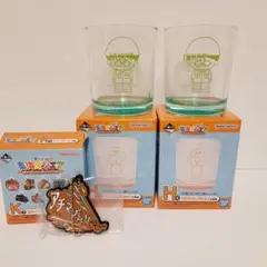 東海オンエア　一番くじ　グラス、ラバーチームセット