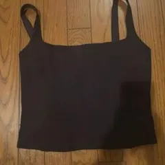 値下げ　ZARA ブラック ビスチェ Mサイズ