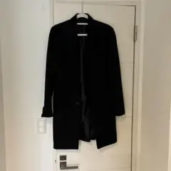 H&M ブラック チェスターコート EUR 42