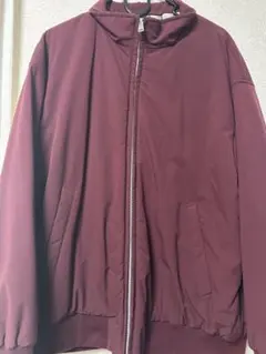 GLOBAL WORK バーガンディ ジャケット