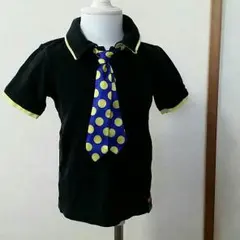 ネクタイ付きポロシャツ【110サイズ】