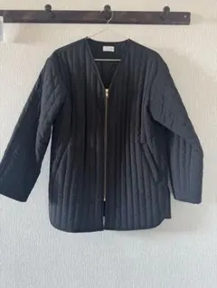 SCOTCLUB購入 YORT ダウン風中綿キルティングジャケット黒