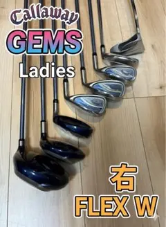 Callaway レディース ゴルフクラブセット GEMS キャロウェイ