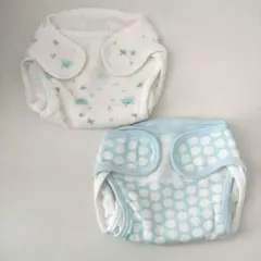 布おむつ 2枚セット サイズ50 新品未使用 新生児 赤ちゃん