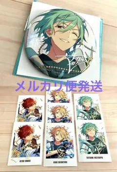 あんスタ 9周年 ぱしゃっつ 缶バッジ 一彩 藍良 巽