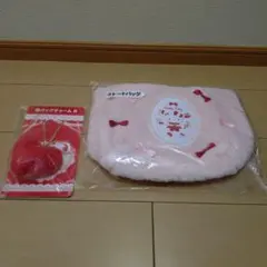 ハローキティ当りくじ　トートバッグ　バッグチャーム　サンリオ当りくじ