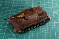 ドイツ IV号戦車 レッドプライマー風 架空塗装 ウェザリング完成品のサムネイル