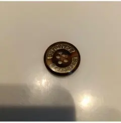 バーバリー　焦げ茶　マーブル　ボタン