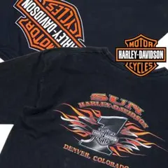 00sハーレーダビッドソンTシャツXLサウジPKOミリタリーメキシコ製
