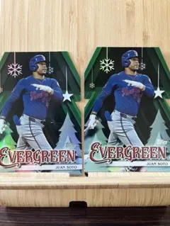 2025 Topps Holiday JUAN SOTO EVERGREEN