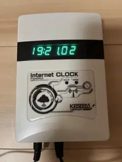 電波時計用信号送信機　P18-NTPLR P18-NTPLR 電波時計信号送信機能付き時計(白) : 共立電子産業