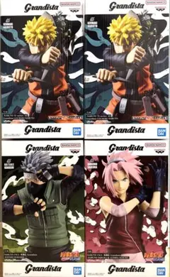 【新品未開封】Grandista NARUTO ナルト フィギュア 4体セット