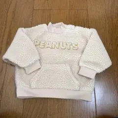 PEANUTS スヌーピー トレーナー アイボリー