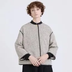 美品✨HOUSE OF LOTUS リントンツィードノーカラージャケット Mのサムネイル