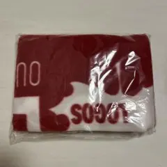 LOGOS ブランケット　赤