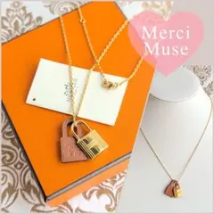 ❤お得なお品❤オーケリー ネックレス ゴールドｘゴールド金具 エルメスのサムネイル